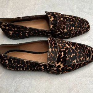 HALOGEN 🤎 Genuine Calf Hair Leather "Lucy" Loafers 💐